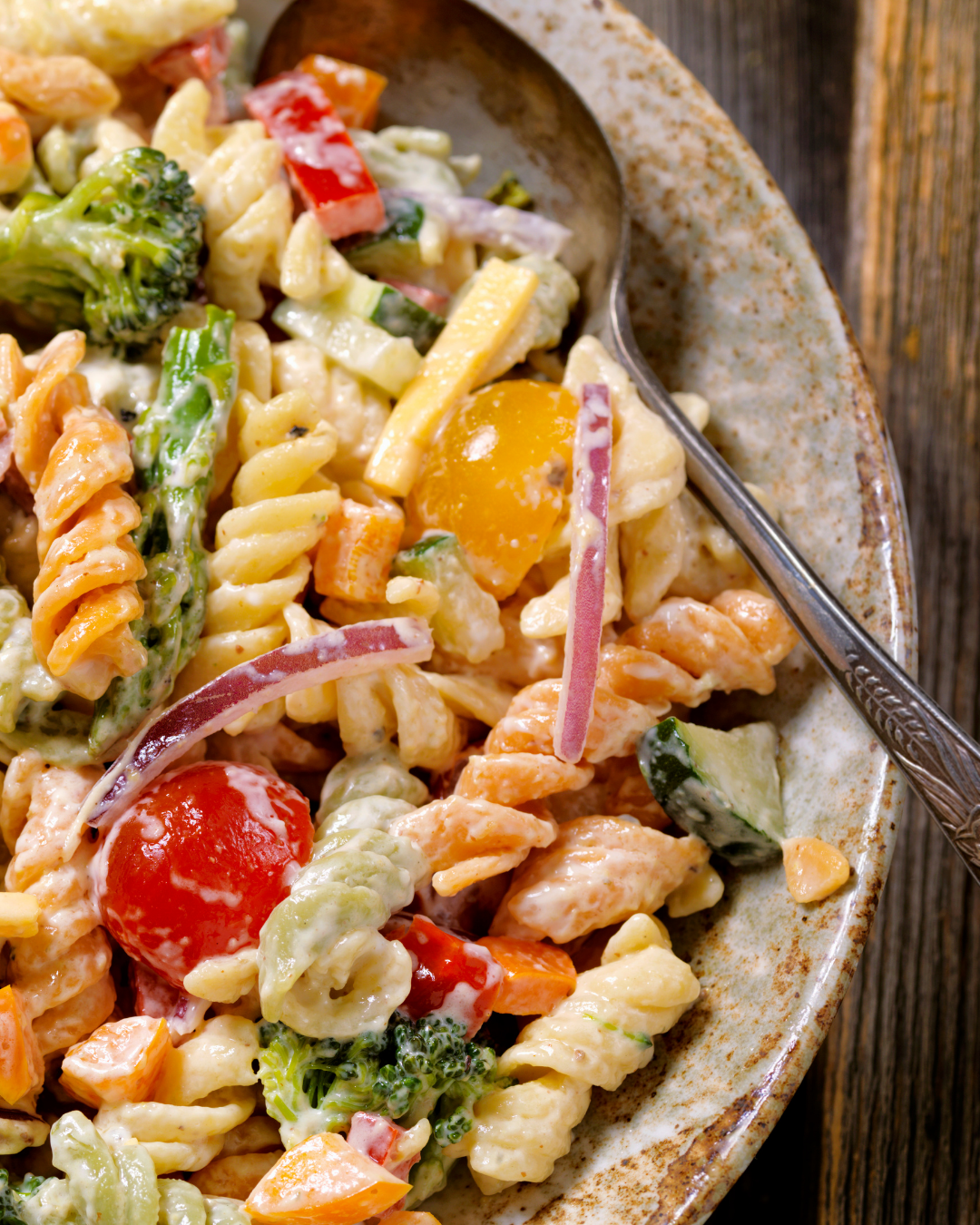 Healthy Classic Pasta Salad | Garden to Table Recipe