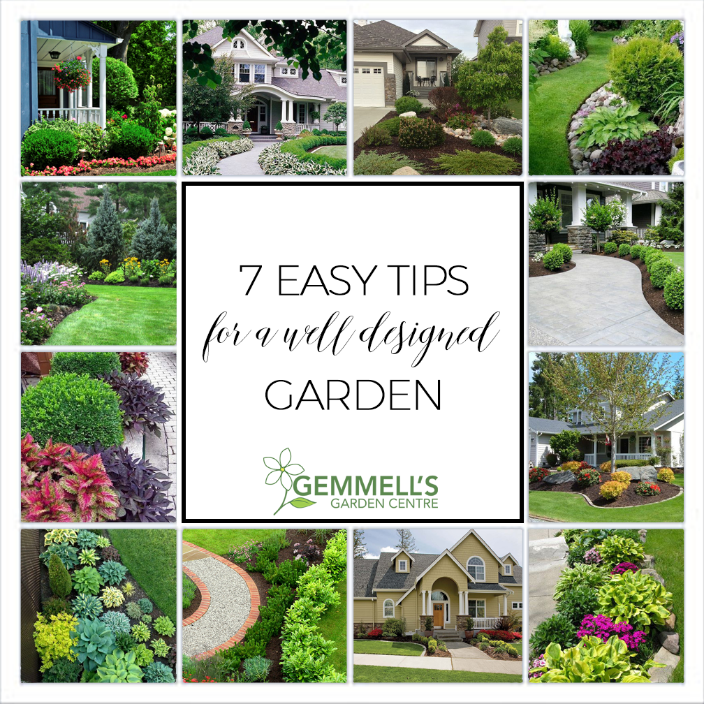 7 Tips to Help You Create a Well Designed Garden Increase Curb Appeal ...